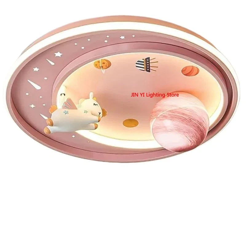 Astronaut Starry Sky Kids Ceiling Light