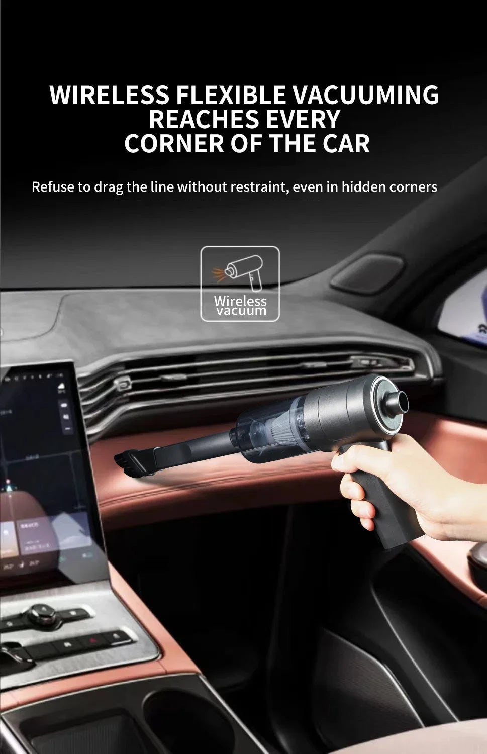 Wireless Car Vacuum Cleaner