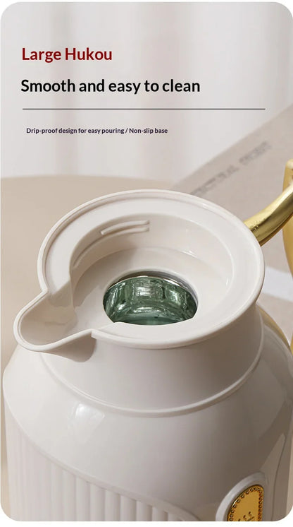 Arab-Style Glass Thermos Flask