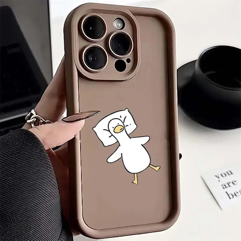 Cartoon Duck Samsung Galaxy Phone Case