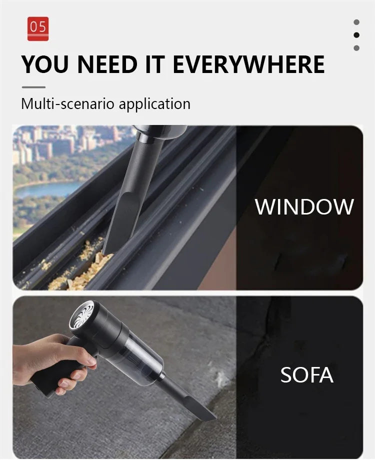 Wireless Car Vacuum Cleaner