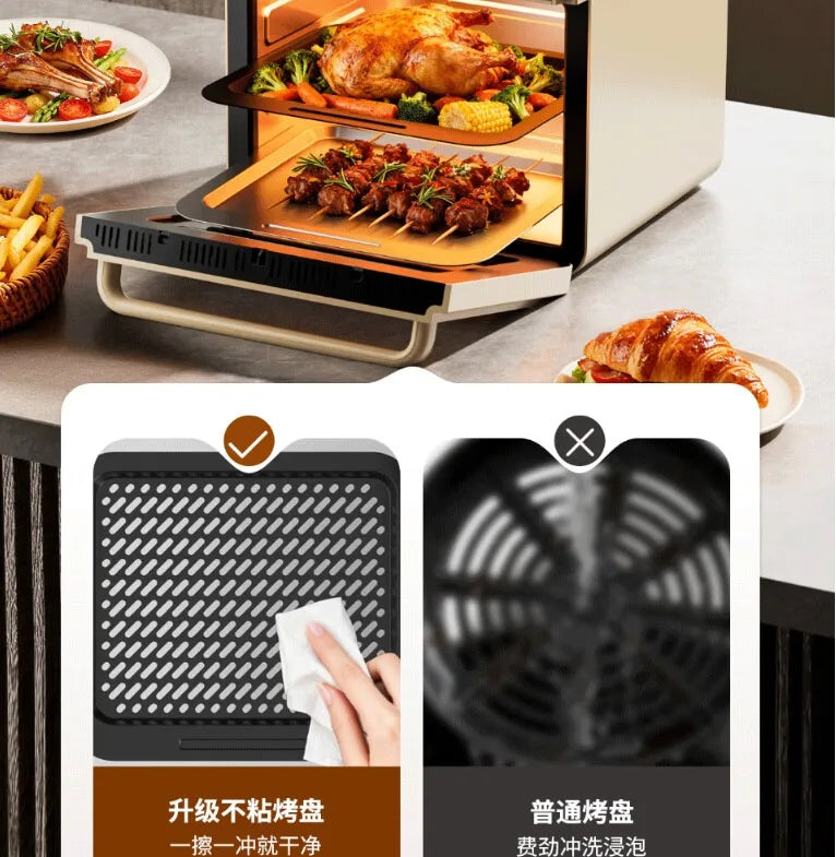 Multi-functional microwave oven
