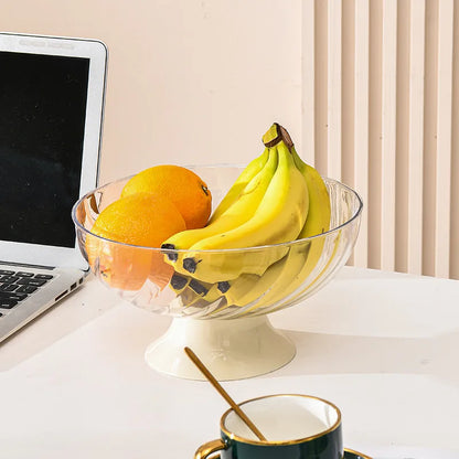 Bow-Shaped Fruit Tray with Lid