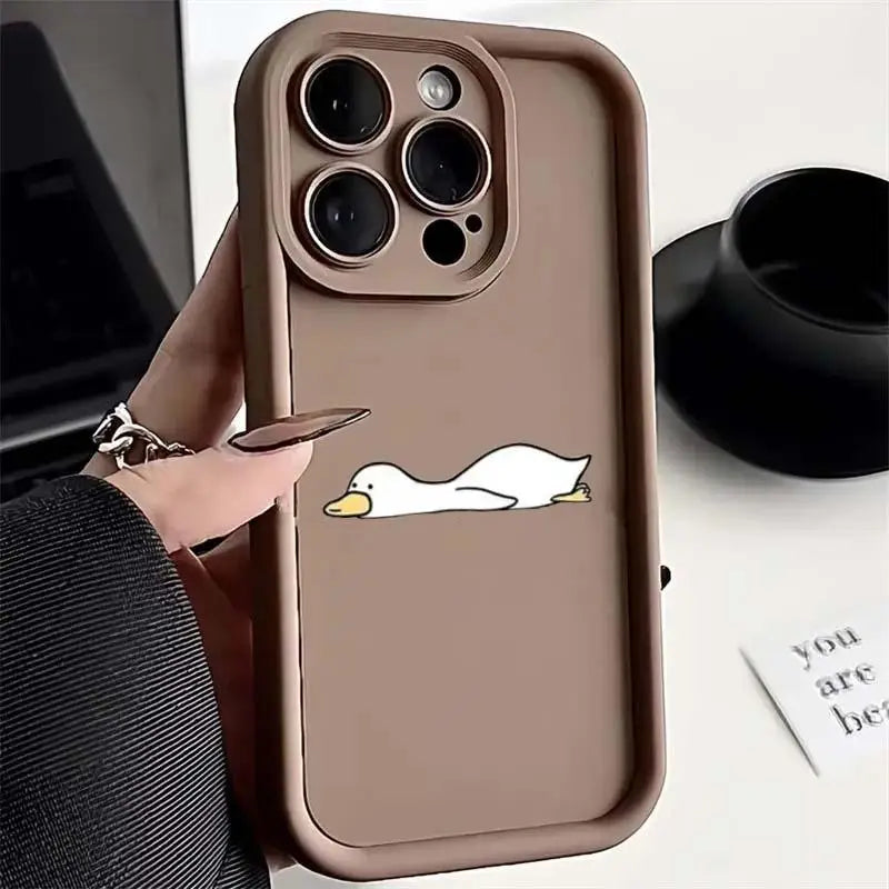 Cartoon Duck Samsung Galaxy Phone Case