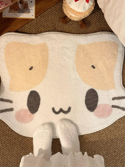 Creative Minimalist Cat Rug