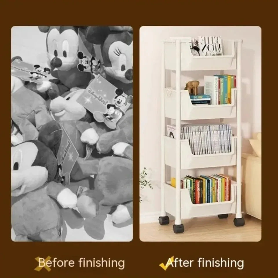 Movable Rolling Storage Cart