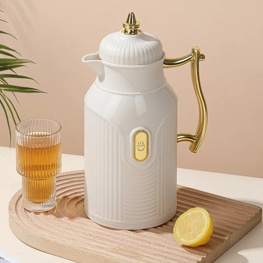 Arab-Style Glass Thermos Flask