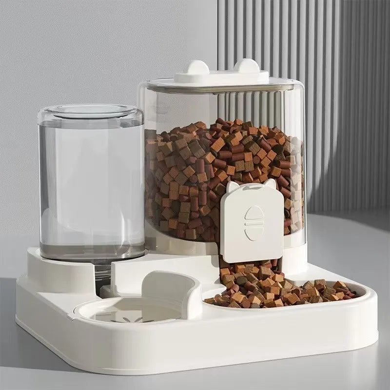 Automatic Pet Feeder & Water Fountain