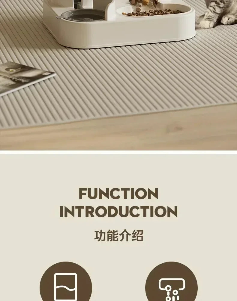 Automatic Pet Feeder & Water Fountain