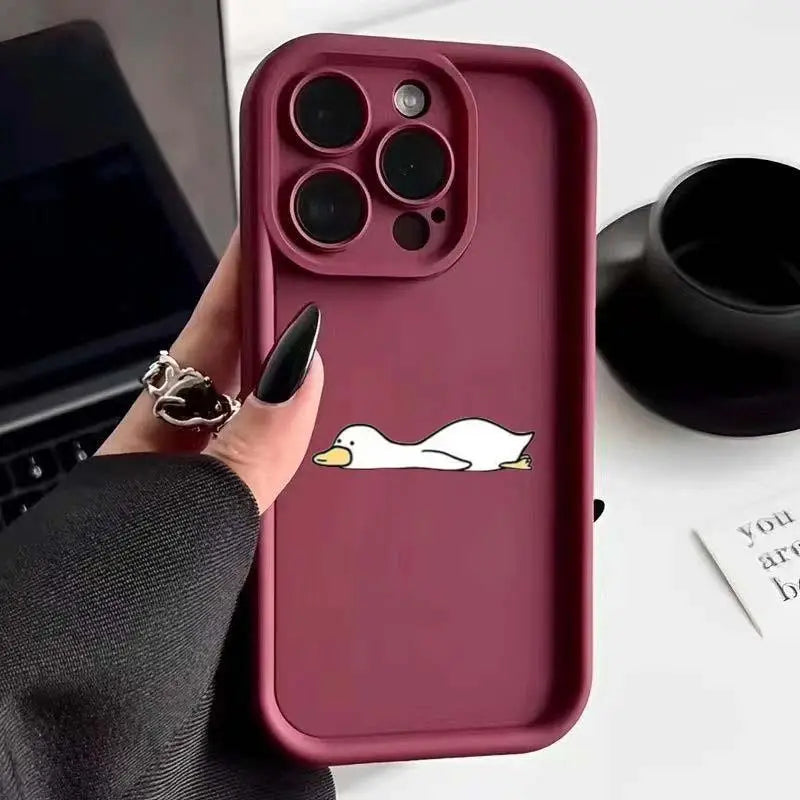 Cartoon Duck Samsung Galaxy Phone Case